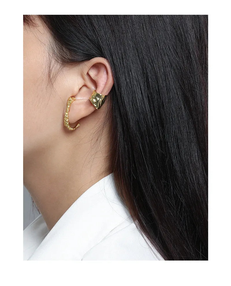 Minimalist Sterling Silver Ear Clip