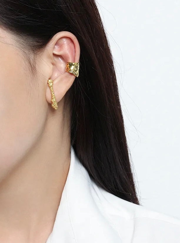Minimalist Sterling Silver Ear Clip